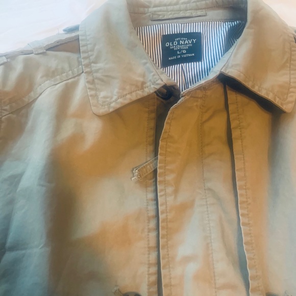 Men’s old navy spring trench - Picture 4 of 4